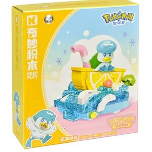 Quaxly Lemon Float Parade Car Building Set – Pokémon Party Series by Keeppley